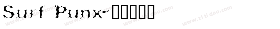 Surf Punx字体转换